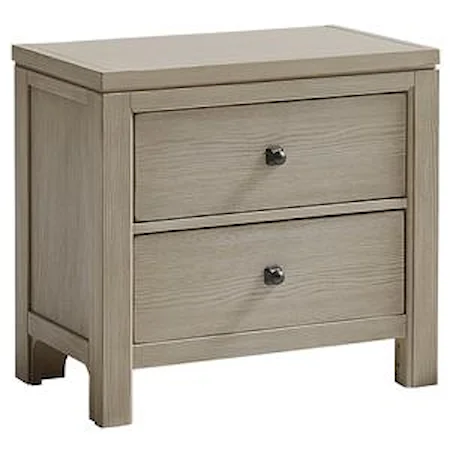 Contemporary Night Stand - 2 Drawers